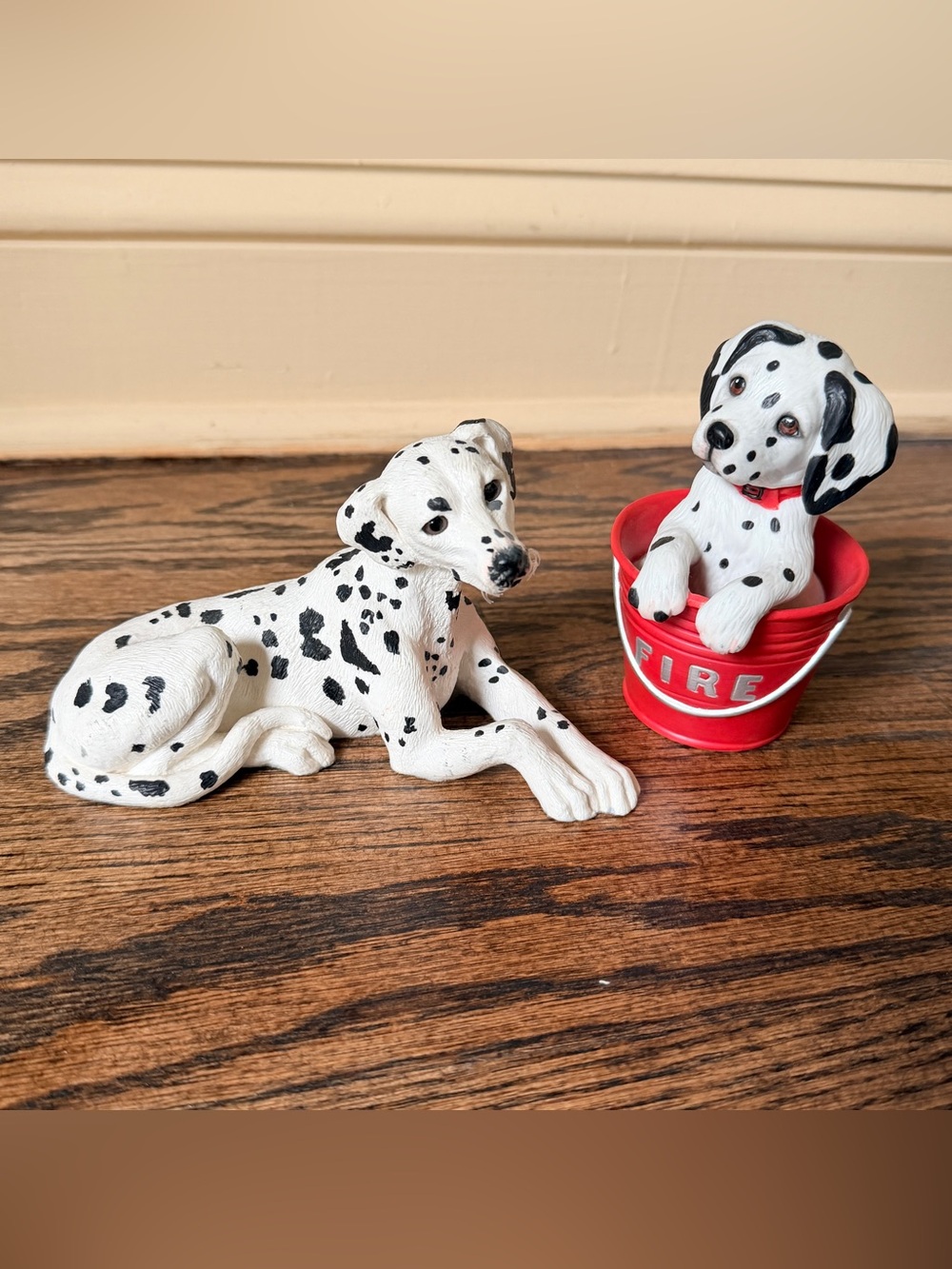 Dalmatian Dog Figurine Set Dog Collectibles - Princeton Gallery Marty Sculpture